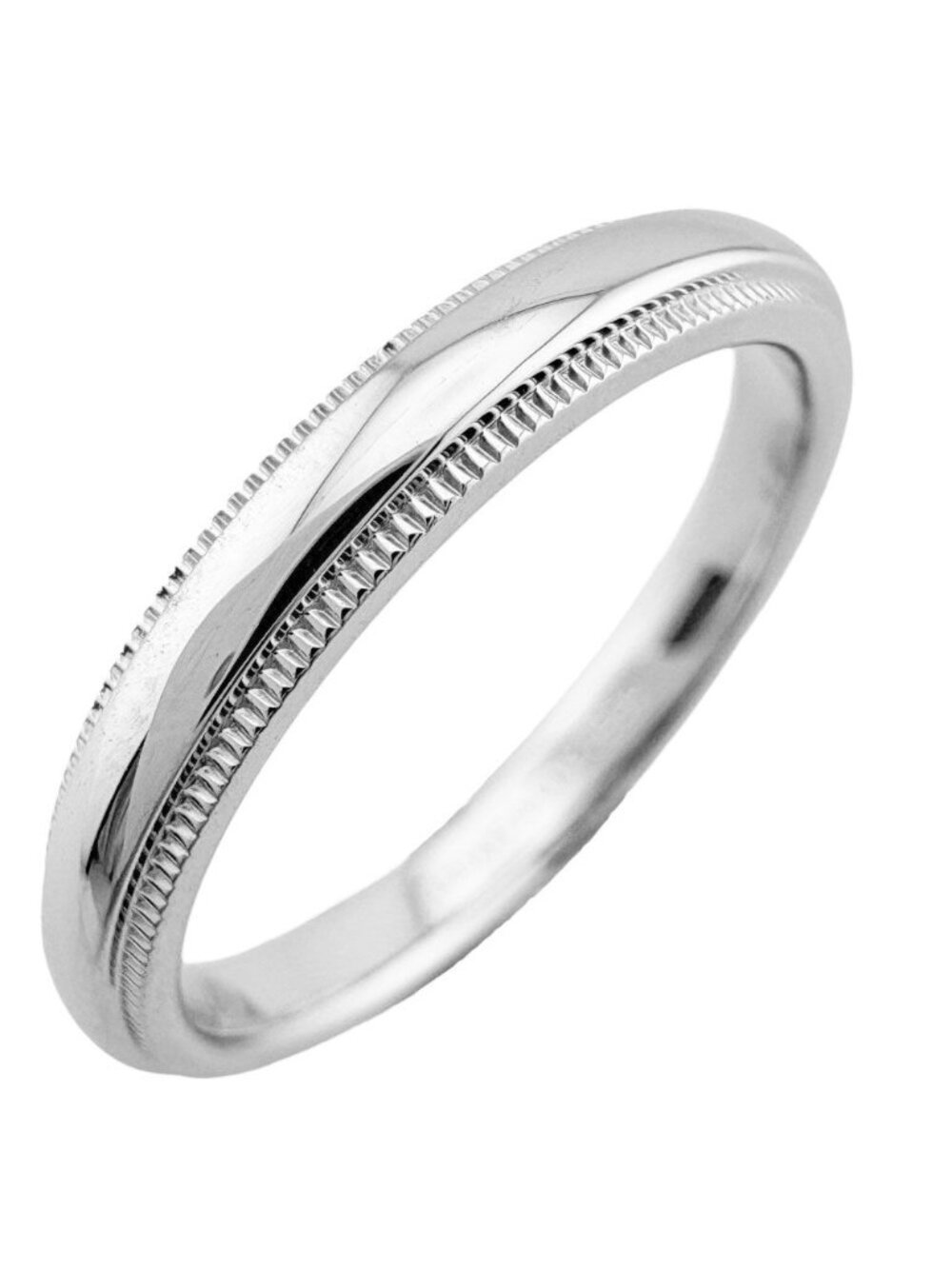 Tiffany & Co Milgrain Ring Platinum